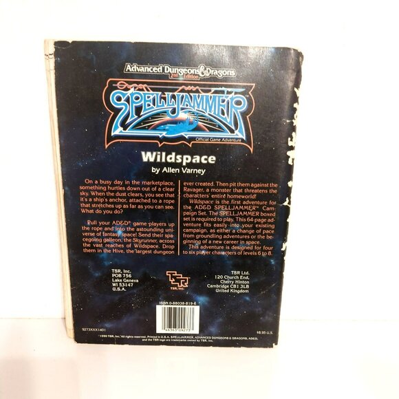 Advanced Dungeons & Dragons 2nd Edition Legend of Spelljammer Maps - Picture 9 of 9